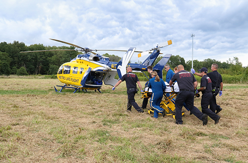 Life Flight training