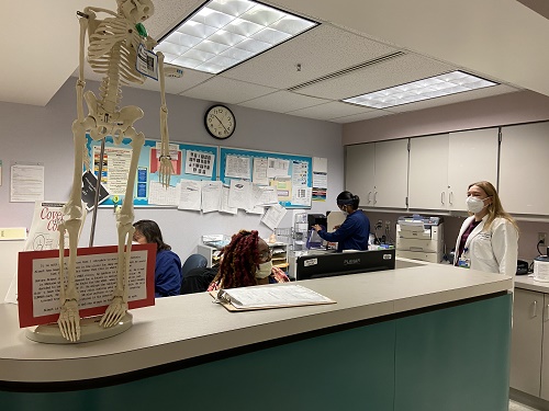 Neurology Clinic Desk